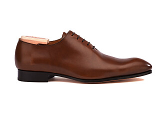 Chestnut Oxford shoes - Leather outsole - TIZZANO