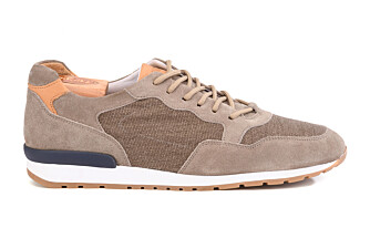 Taupe suede Trainers - CANBERRA