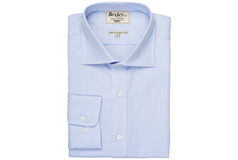 Blue sky two ply Plain Oxford shirt - OTTAVIO