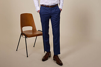Men's Deep Blue Suit Trousers - LAZARE