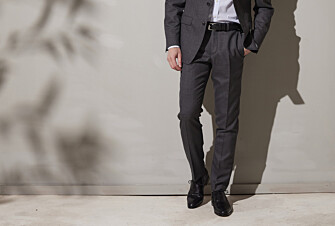Men's Middle grey Suit Trousers - LAZARE