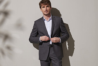 Men's Middle grey Suit Jacket - LAZARE