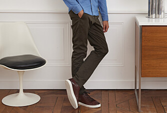 Khaki Chino trousers for men - NIGEL II