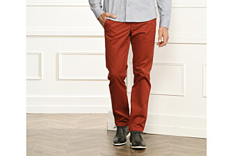 Red Chino trousers for men - NIGEL II