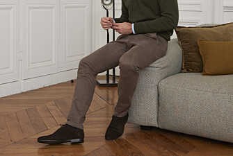 Taupe Chino trousers for men - NIGEL II