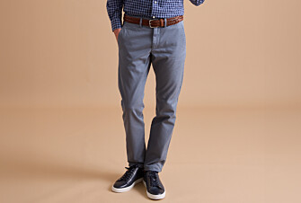 Grey Blue Chino trousers for men - NIGEL II