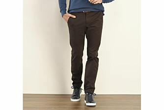 Dark Brown Chino trousers for men - NIGEL II