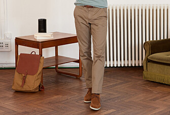 Taupe Clair Chino trousers for men - NIGEL II