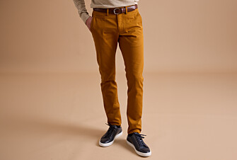 Dark Ocher Chino trousers for men - NIGEL II