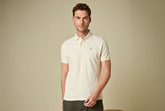 Men’s Polo Shirt - Ecru - ANDY II