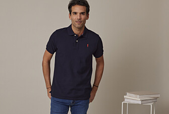 Navy Men's polo shirt - ANDY II
