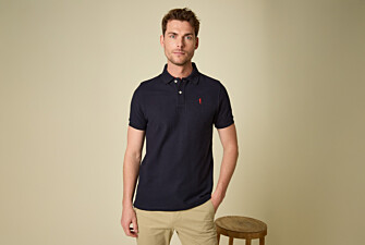 Navy Men's polo shirt - ANDY II
