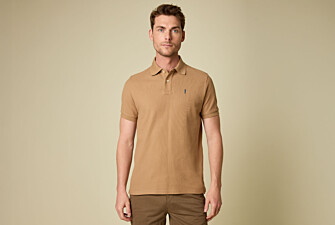 Men’s Polo Shirt Camel - ANDY II