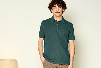 Dark Green Men's polo shirt - ANDY II