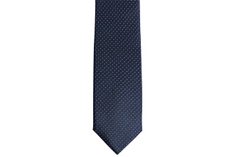 Dotted Silk Tie Blue Grey and Blue Sky