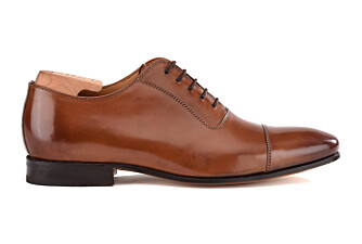Patina Chestnut Oxford shoes - Leather outsole - RINGWOOD