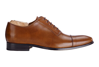 Patina Cognac Men's Oxford shoes - Leather outsole - RINGWOOD