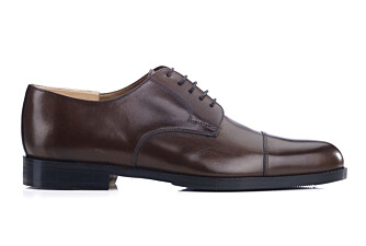 Chocolate Derby Shoes - Rubber pad - MAYFAIR CLASSIC PATIN