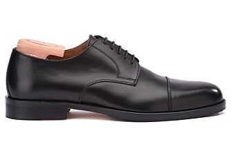 Black Derby Shoes - Rubber pad - MAYFAIR CLASSIC PATIN