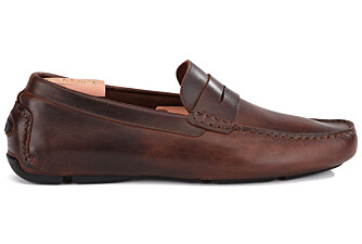 Chocolate Men's Driving Moccasins - SEACREST II