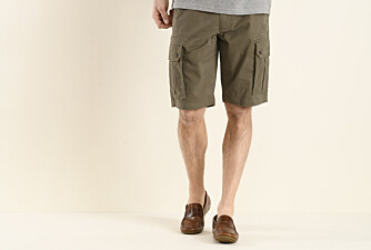 Dark Taupe Cargo Shorts - CORBEN