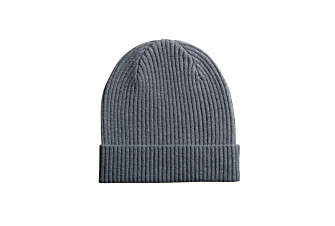 Green Melange Wool Beanie Hat - BENNETH