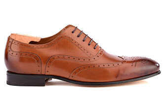 Chestnut Men's Oxford shoes - Leather outsole - HILMARTON