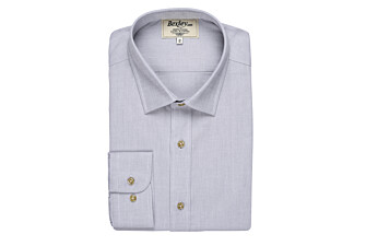 Light Grey Oxford shirt - EVRARD