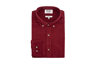 Dark Red Corduroy shirt - WAYNE