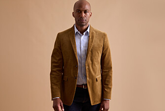 Men's Camel Suit Blazer - LÉONTILDE