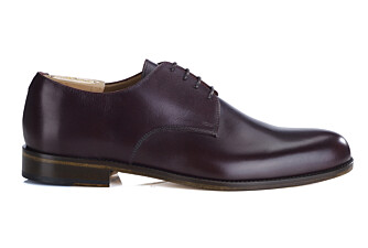 Burgundy Derby Shoes - Leather outsole - DOVER