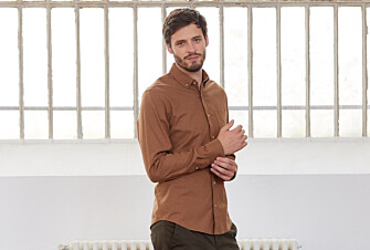 Caramel Flannel shirt - Pocket - ALEXANDER