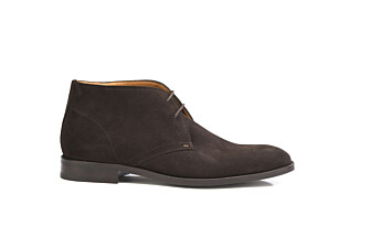 Chocolate Suede Chukka Boots - WORMINGTON GOMME