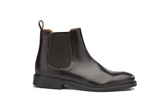 Chocolate Chelsea Boots - FANGLER GOMME CITY