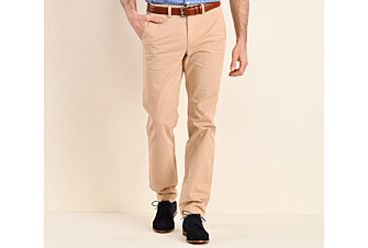 Dark Beige Chino trousers for men - JERRY II