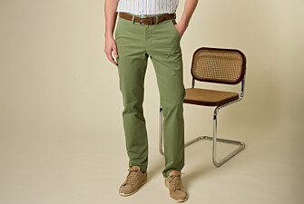 Men's chino trousers Sage Green - JERRY II