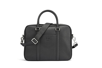 Mens black deals leather satchel