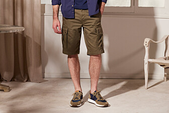 Dark Olive Cargo Shorts - CORBEN II