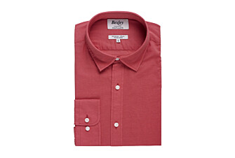 Vintage Red cotton linen shirt - SILBERT