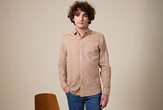 Havana Chambray Cotton Linen Shirt - French Collar - SILBERT