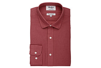 Men’s Rust Chambray Shirt - SILBERT