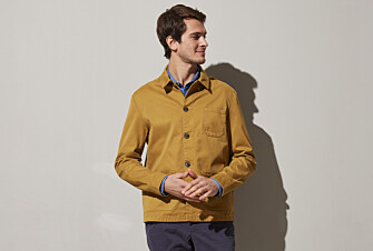 Men's Caramel Cotton Jacket - FÉLICIEN