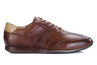 Patina Chocolate Men's Trainers - BOCKARA
