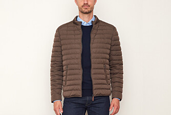 Brown Lightweight Puffer Jacket - SVEN III