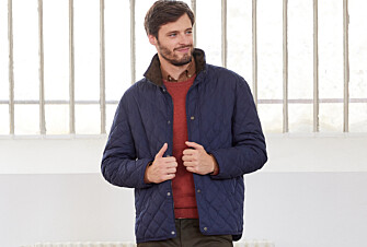 Navy Quilted Jacket - TORSTEN II