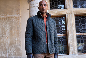 Dark Green Quilted Jacket - TORSTEN II
