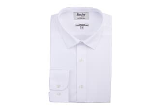 White Twill cotton shirt - CAUBERT