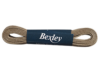 1 pair of Taupe shoelaces for men's trainers