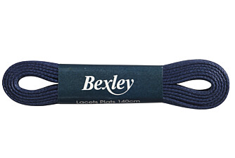 1 pair of Navy shoelaces for men's high top trainers