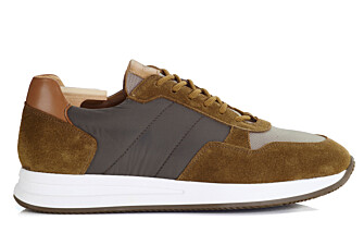 Chamois and Khaki Men's Trainers - NIRRANDA